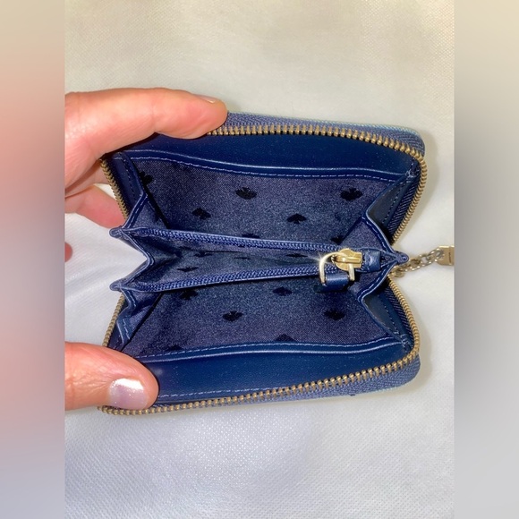 Kate Spade Denim Blue Card Holder - Picture 3 of 5